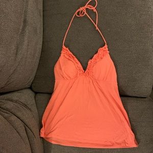 Victoria’s Secret Bra Tops Halter Tank, Coral Color